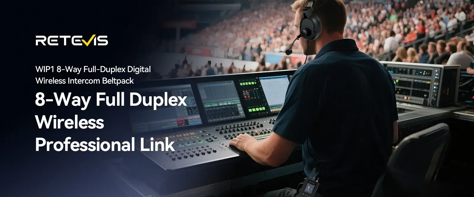 WIP1 Full-duplex Wireless Intercom Solution