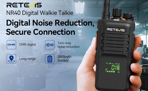Retevis NR40 digital walkie talkie