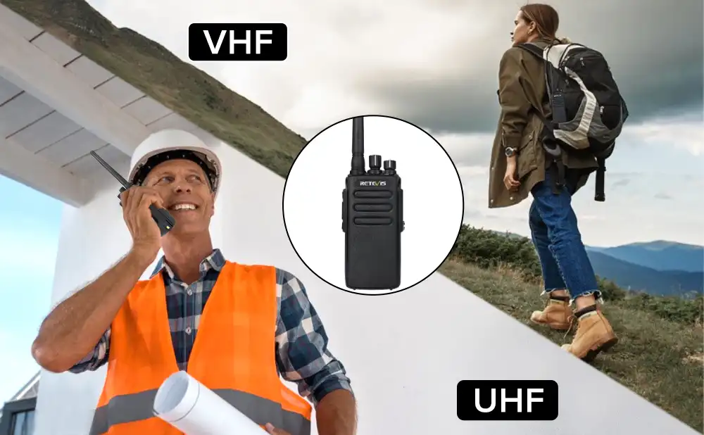 The differences between UHF and VHF frequencies and radios doloremque