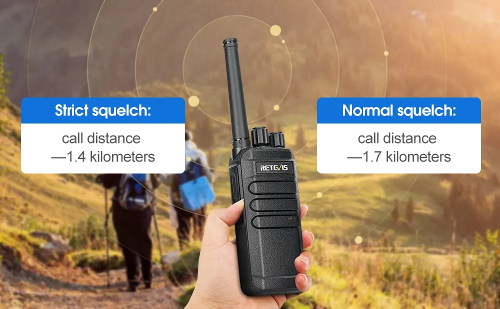 RT40 PMR446 Handheld DMR Radio with squelch function