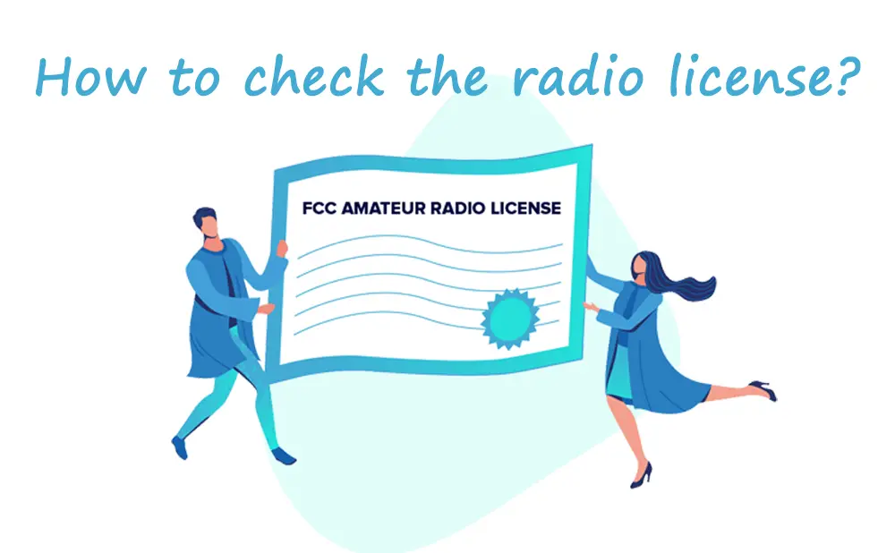 How to check the radio license？ doloremque