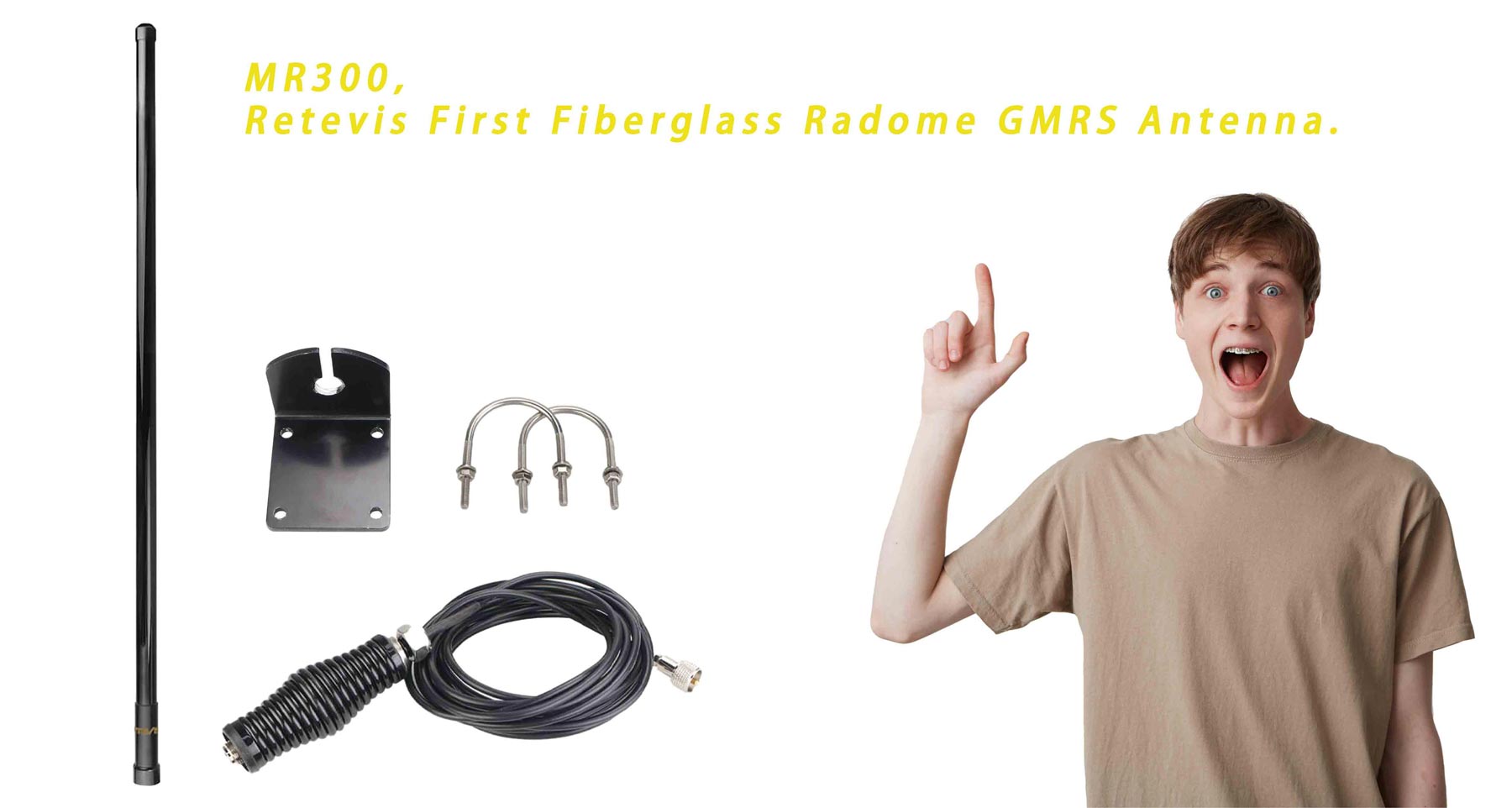 MR300, the best off-road GMRS antenna.