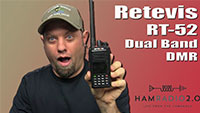 Retevis RT52 Dual Band DMR Radio